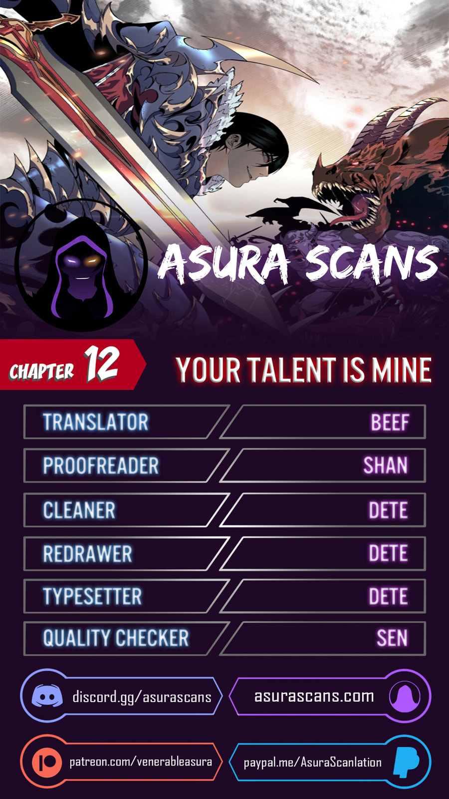 Your Talent is Mine (Colored) – Chapter 12 page 0