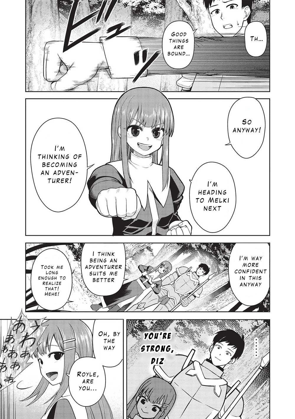 "Monban Yattero" to Iware 15-nen, Tsuttatteru Aida ni Ore no Maryoku ga 9999 (Saikyou) ni Sodattemashita – Chapter 2 page 12