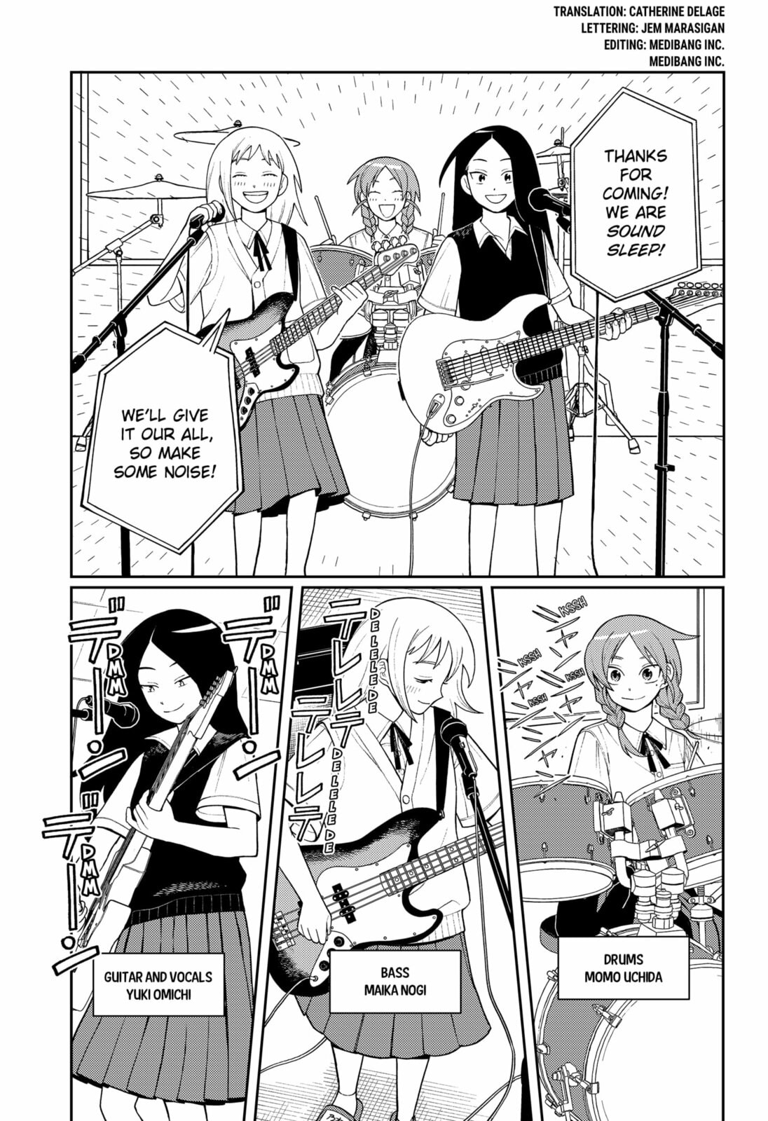 Girl Meets Rock! – Chapter 4 page 1