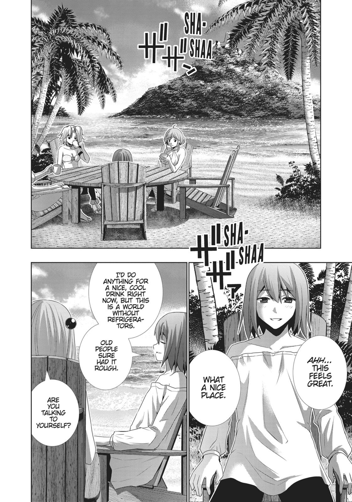 Lying on the Beach page 1