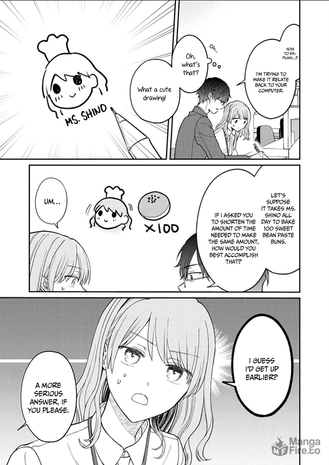 Kuuki ga "Yomeru" Shinnyushain to Buaiso na Senpai no Hanashi (Web-comic) – Chapter 7 page 2