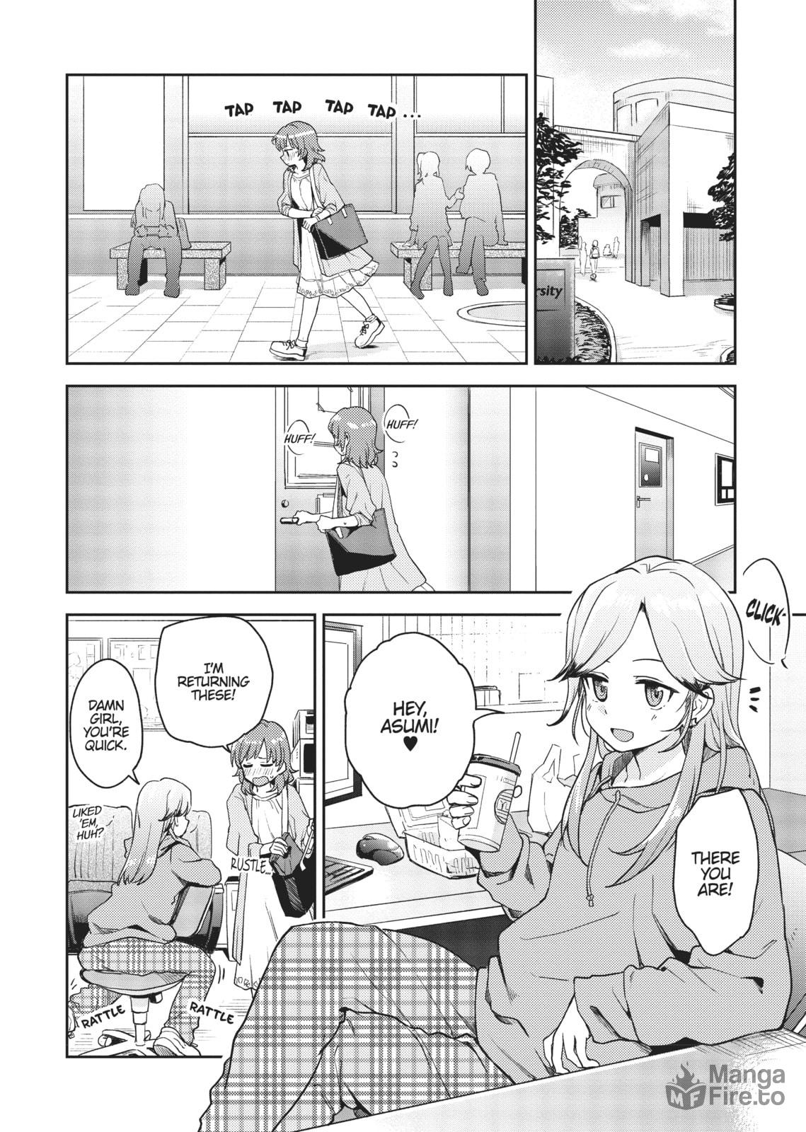 Asumi-chan Is Interested in Lesbian Brothels! – Chapter 2 page 9