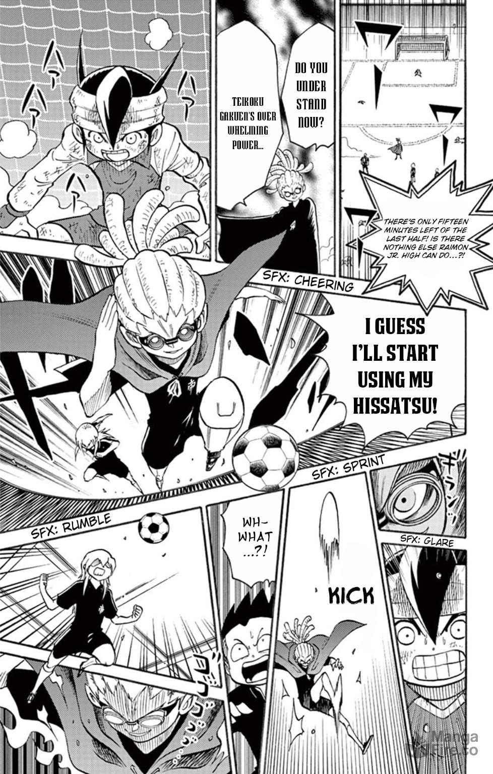 Raimon vs Teikoku, Kickoff!! page 14