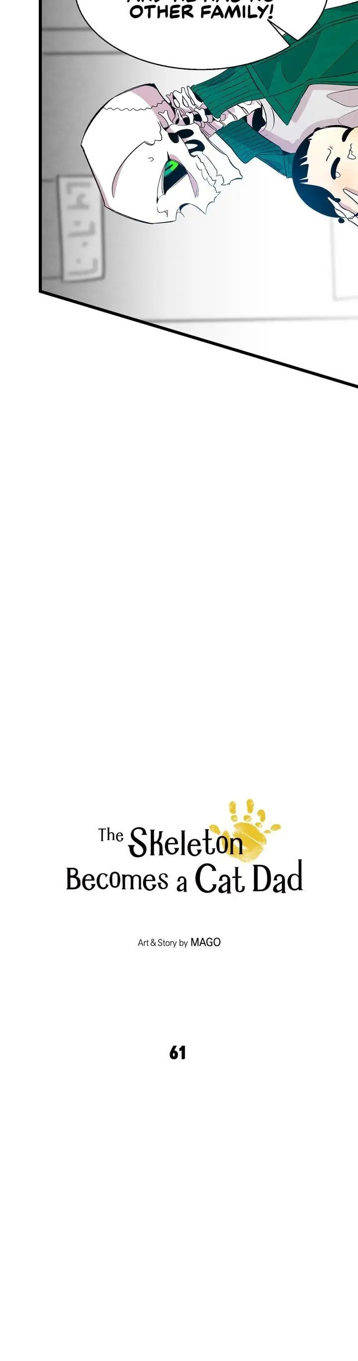 The Skeleton Becomes a Cat Dad – Chapter 61 page 1
