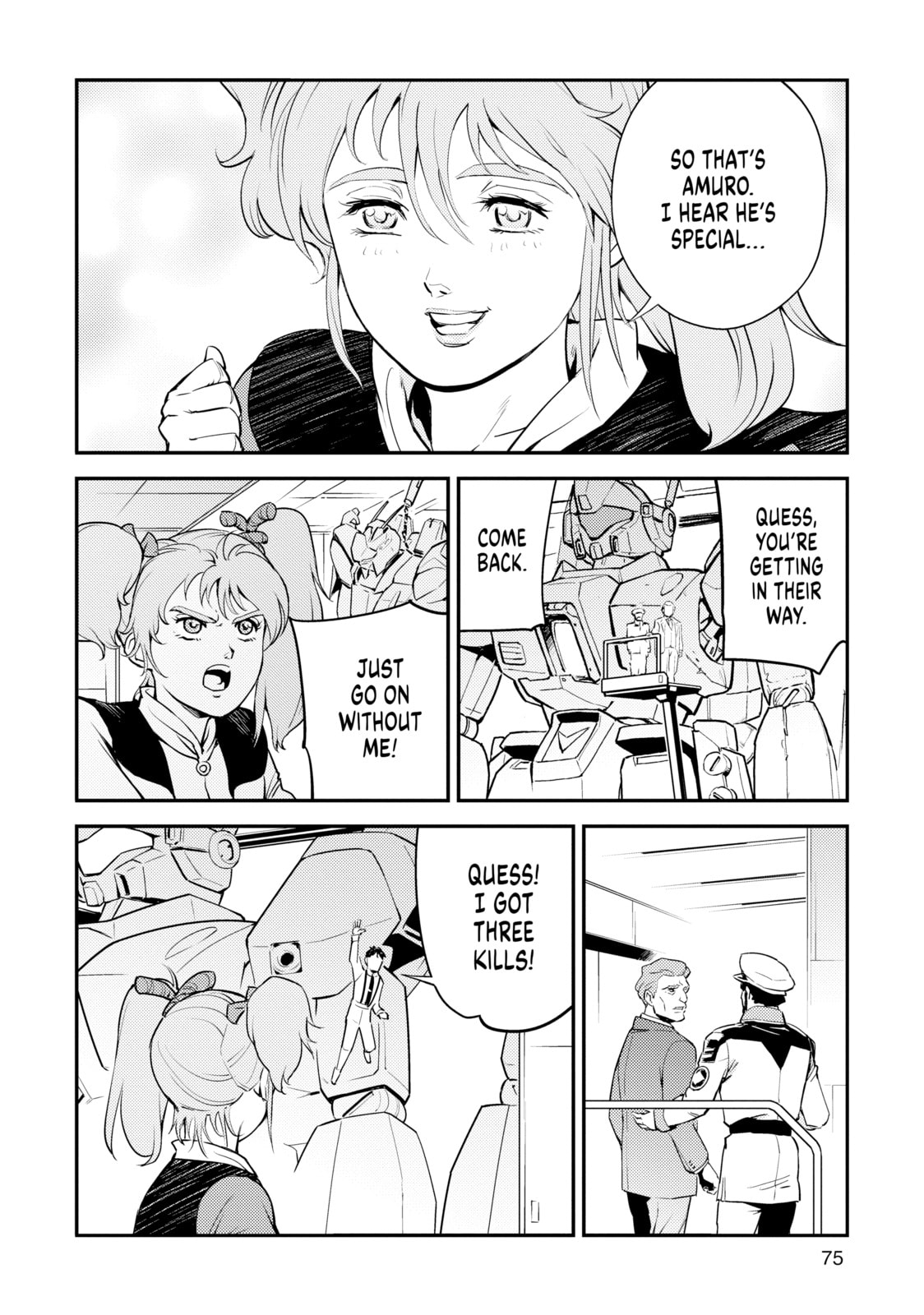 Mobile Suit Gundam – Char's Counterattack – Chapter 6 page 28