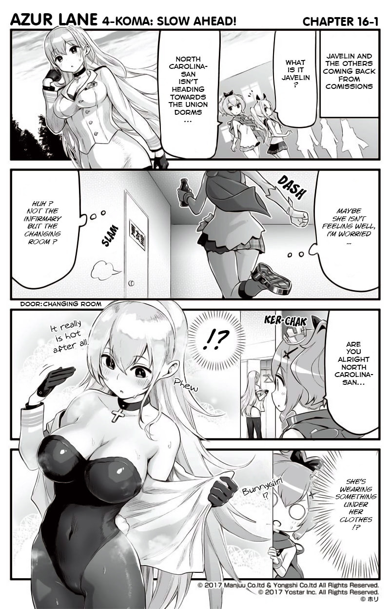 Azur Lane 4-koma: Slow Ahead! – Chapter 16 page 0