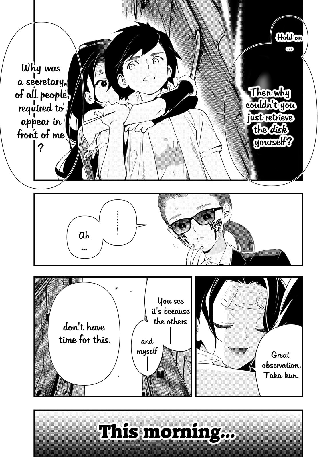Magical Girls Kill With Their Eyes! — The Gate Committee! page 31