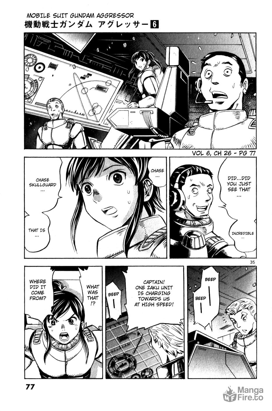 Mobile Suit Gundam Aggressor – Chapter 26 page 32