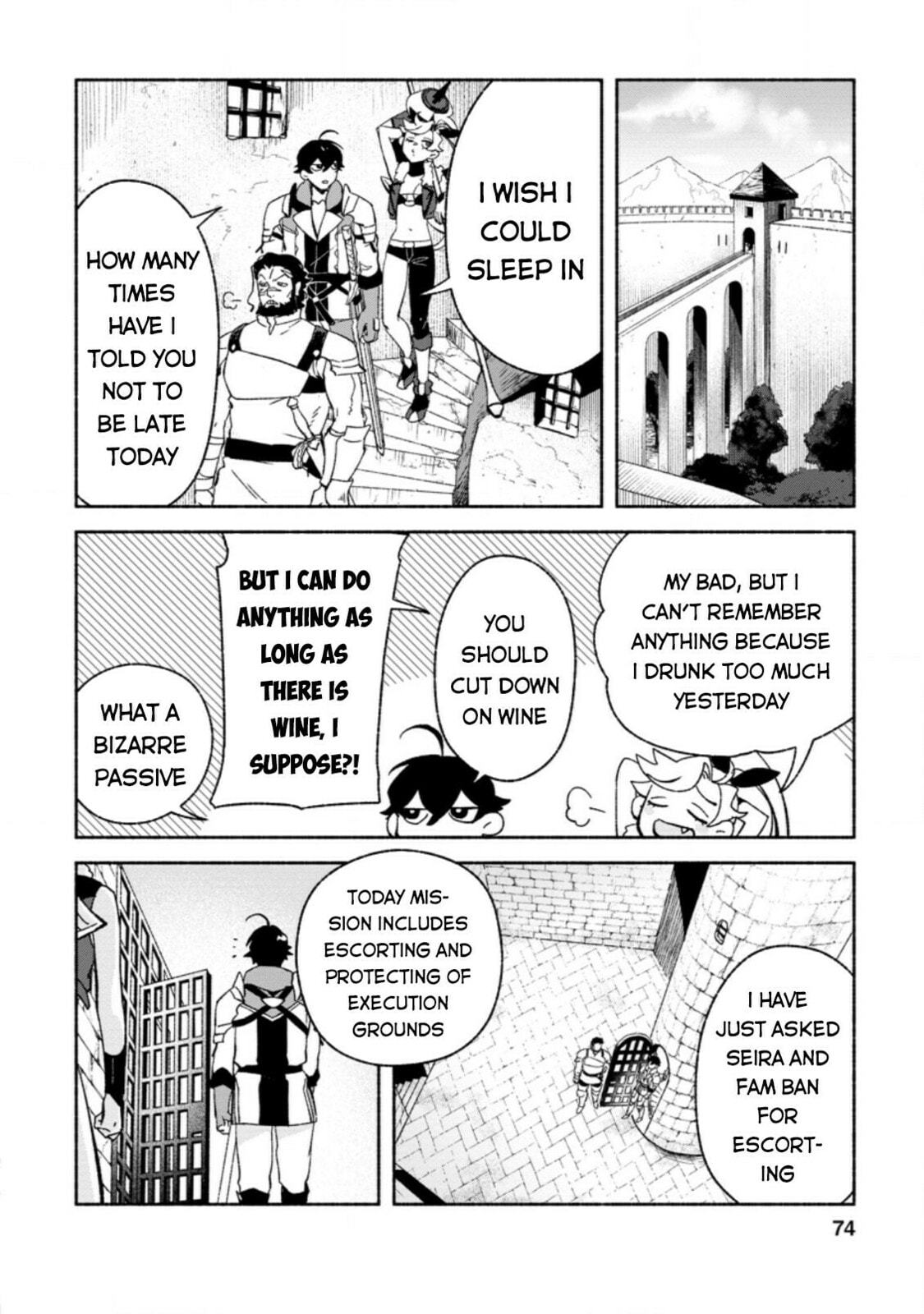 Sono Monban, Saikyou Nitsuki: Tsuihou Sareta Bougyo Ryoku 9999 no Senshi, Outo no Monban Toshite Musou Suru – Chapter 8 page 12