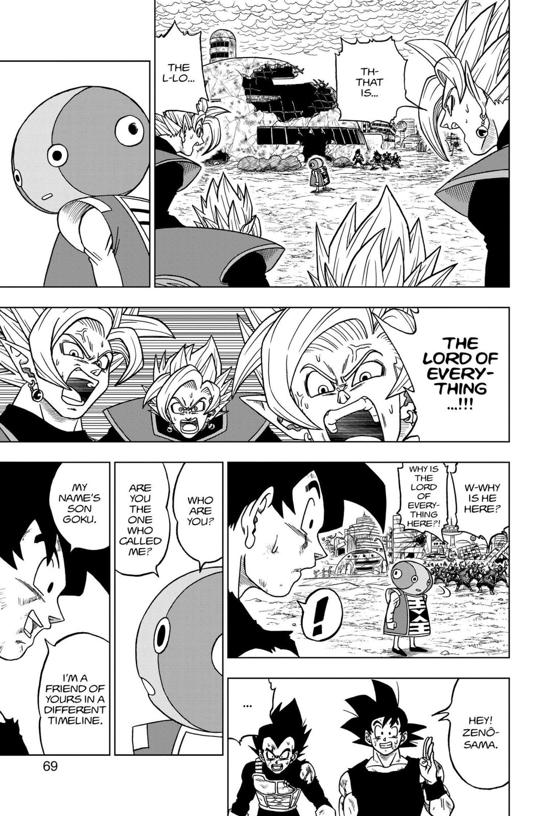 The Decisive Battle! Farewell, Trunks! page 16