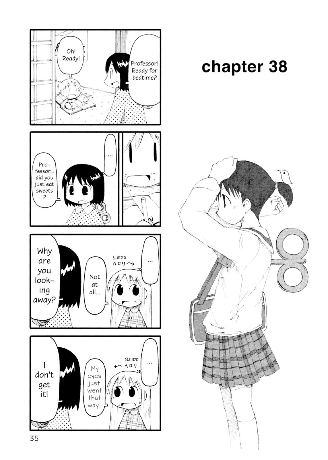 Nichijou – Chapter 38 page 0