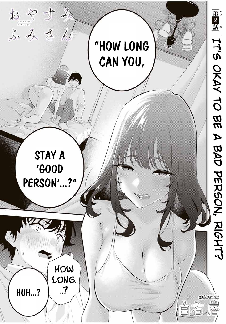 It_s okay to be a bad person, right page 1