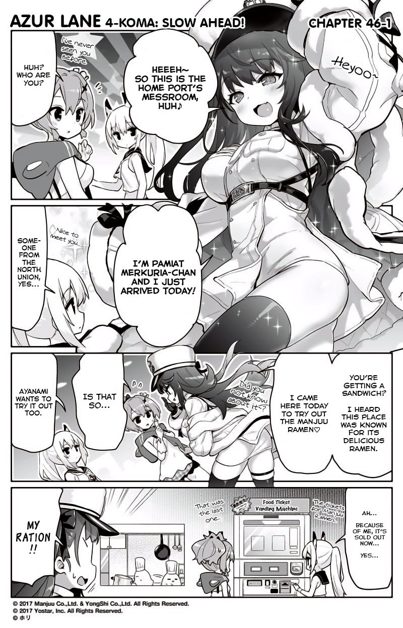 Azur Lane 4-koma: Slow Ahead! – Chapter 46 page 0