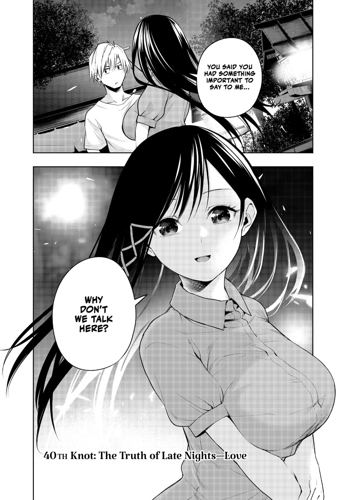 The Truth of Late Nights—Love page 1