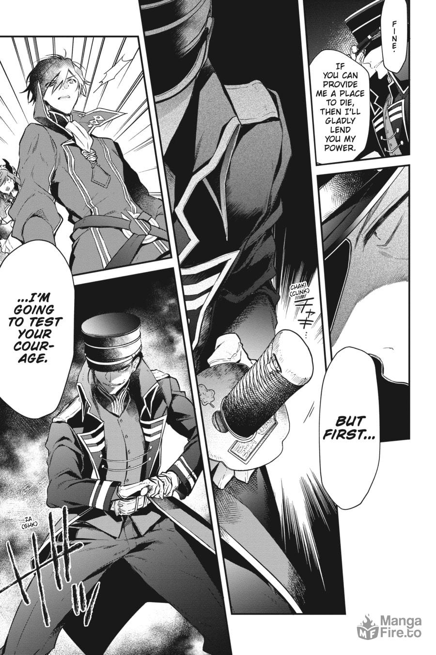 The Summoing of Toshizou Hijakata page 11