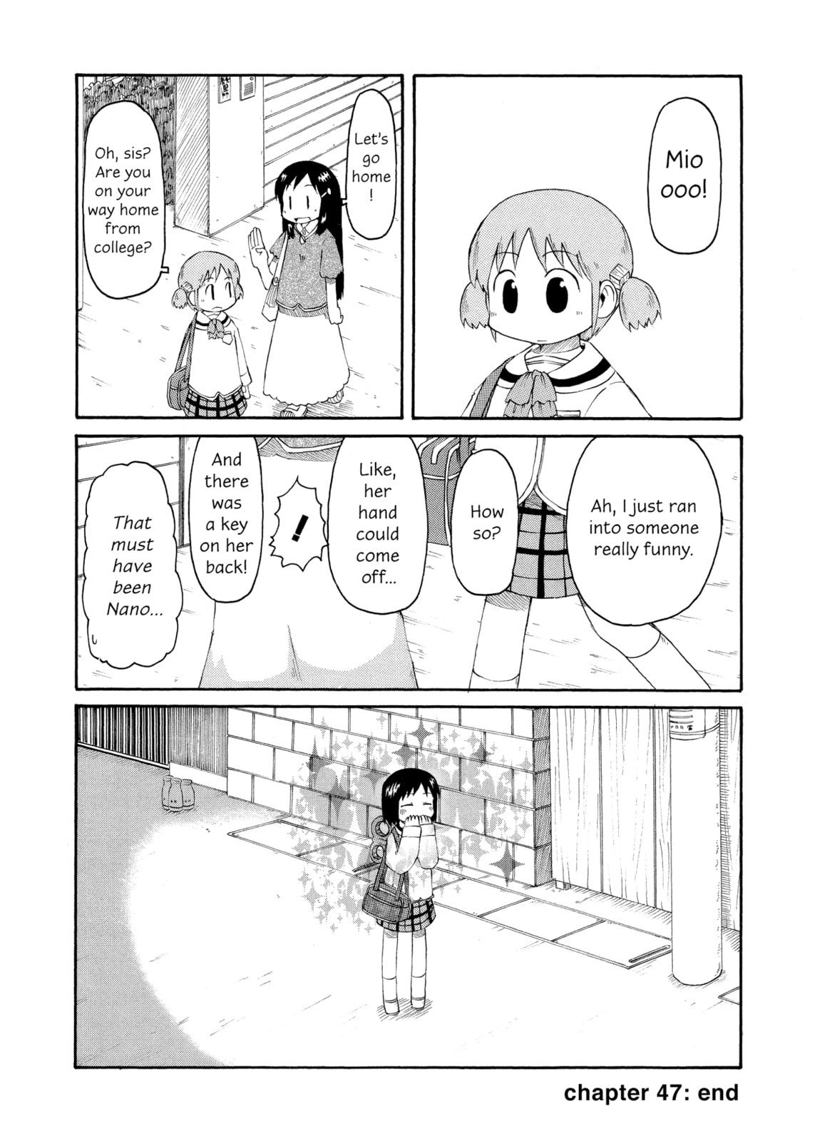 Nichijou – Chapter 47 page 7