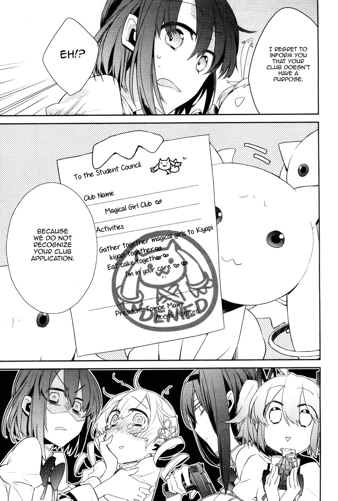 Mahou Shoujo-bu Madoka★Magica – Chapter 1 page 22