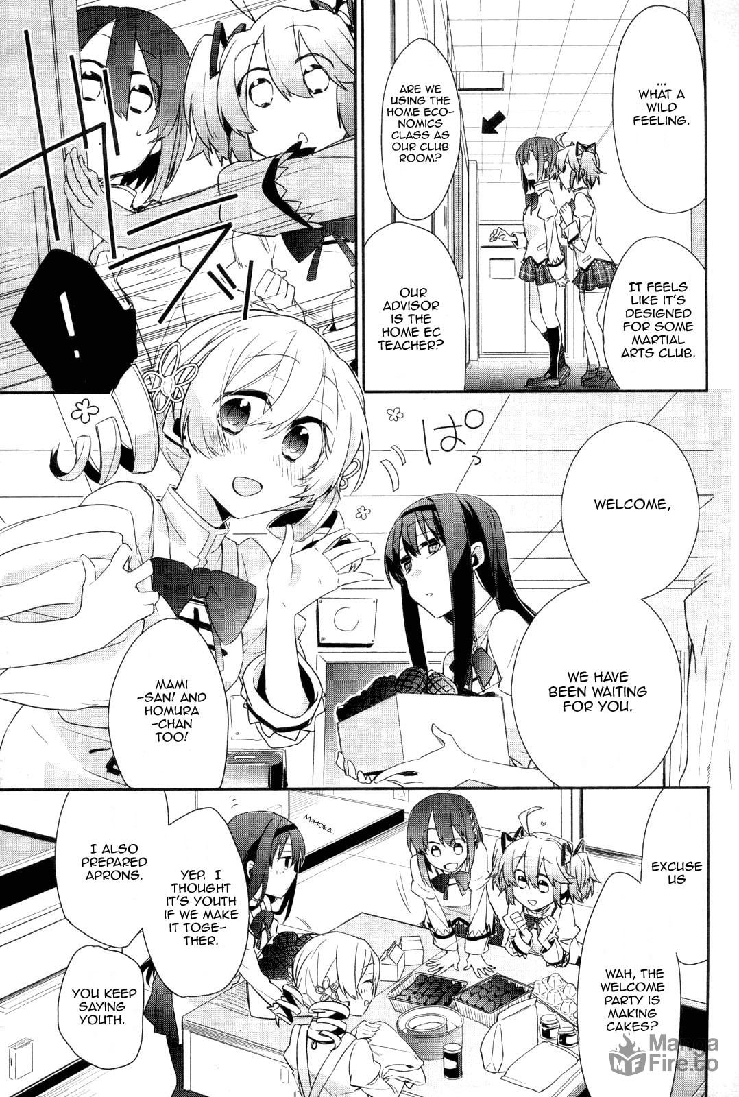 Mahou Shoujo-bu Madoka★Magica – Chapter 1 page 8