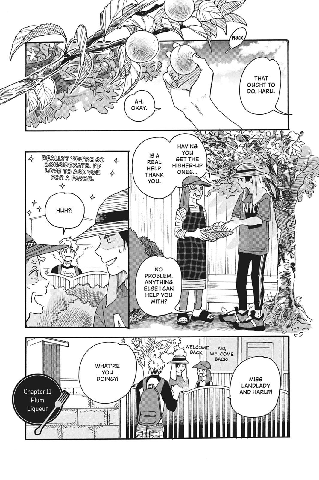 Let's Eat Together, Aki and Haru. – Chapter 11 page 0