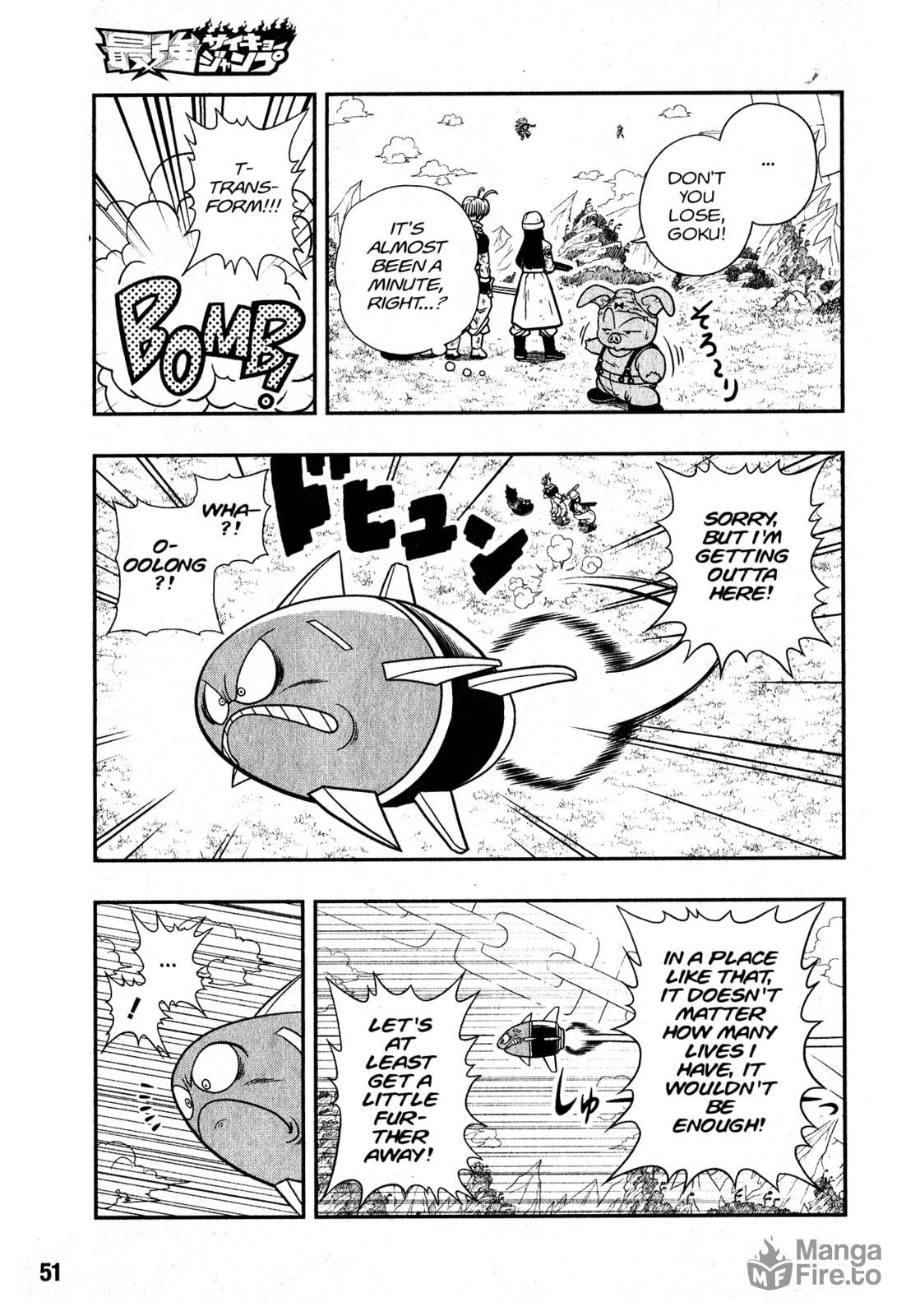 The ones who saved Goku and Vegeta are none other than themselves!! page 23