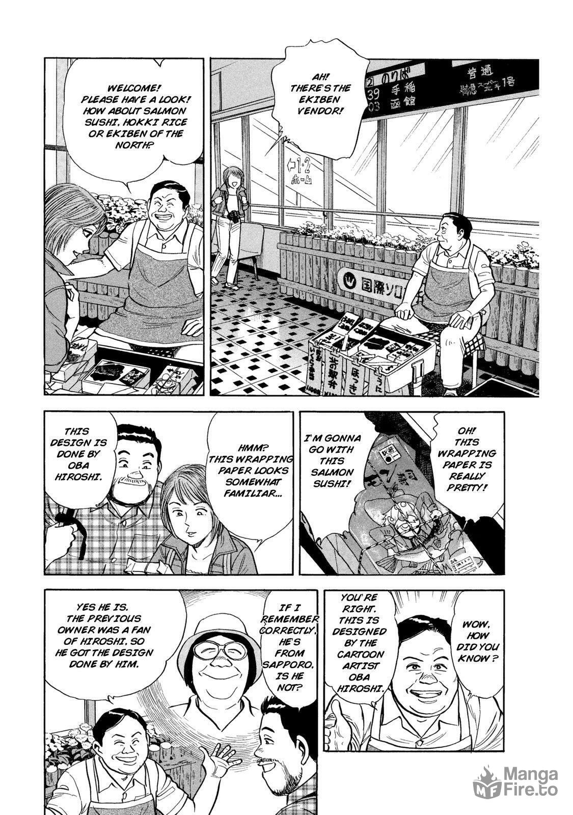 Murokomachi Station – Salmon Sushi, Ekiben of the North page 5