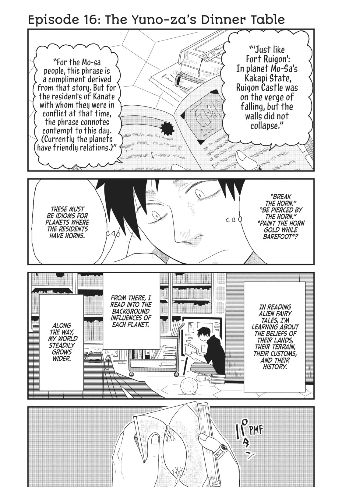 The Yuno-za's Dinner Table page 0