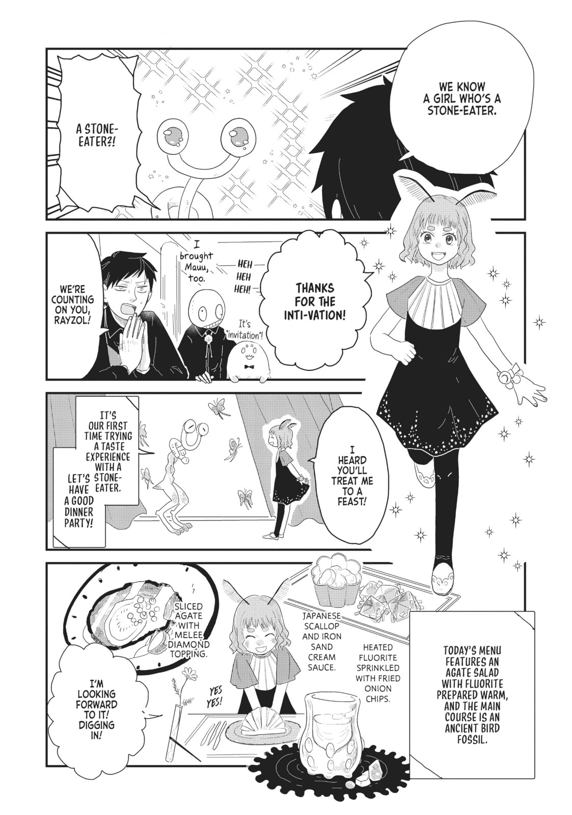 The Yuno-za's Dinner Table page 13