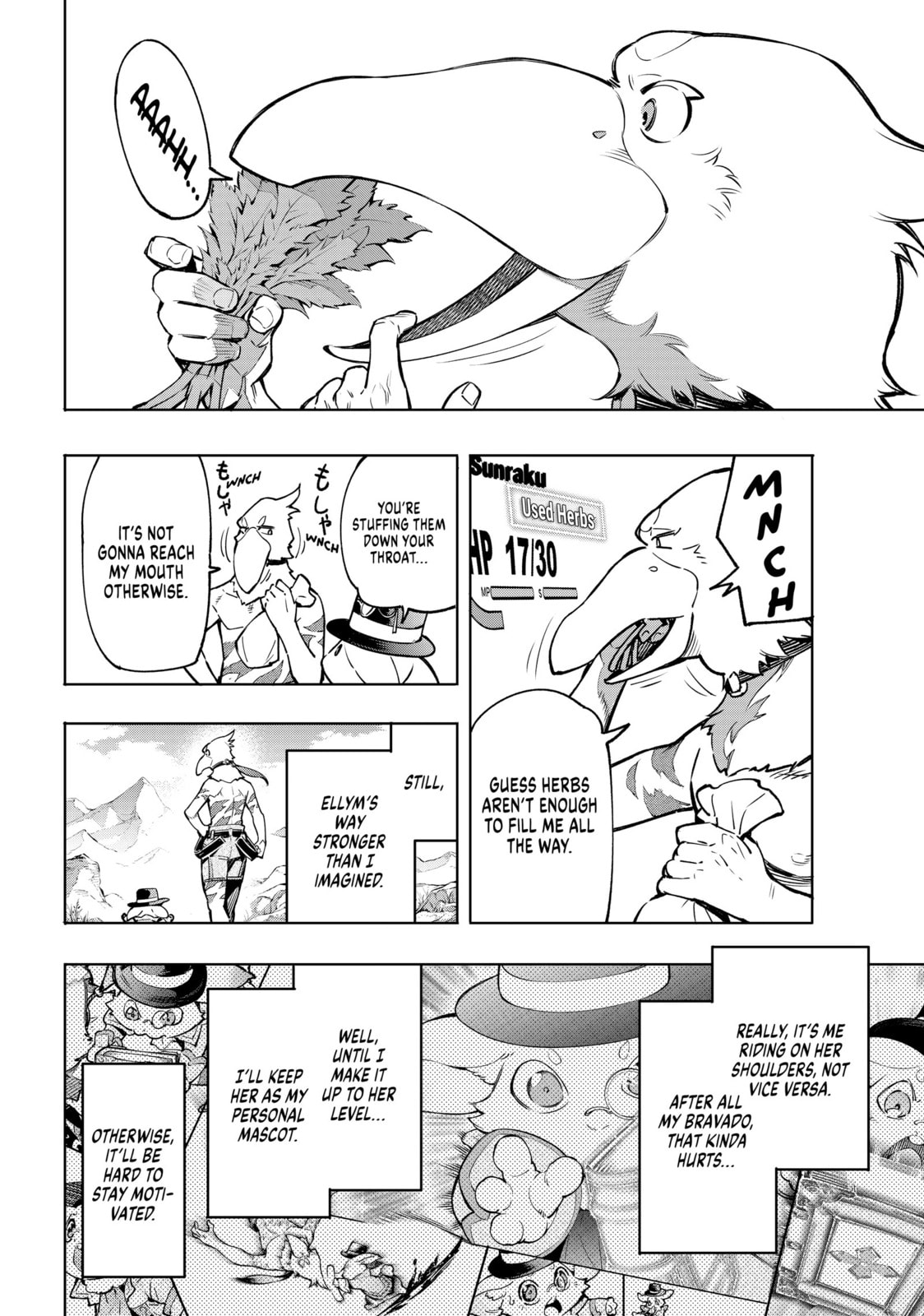 Flying people, hopping bunnies page 13