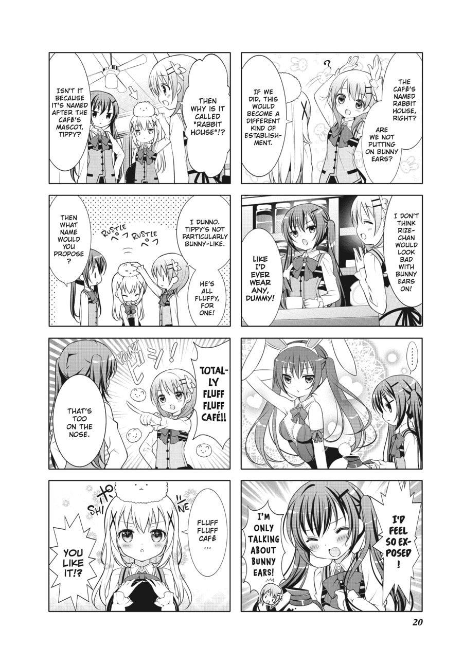 Is the order a rabbit? – Chapter 2 page 1