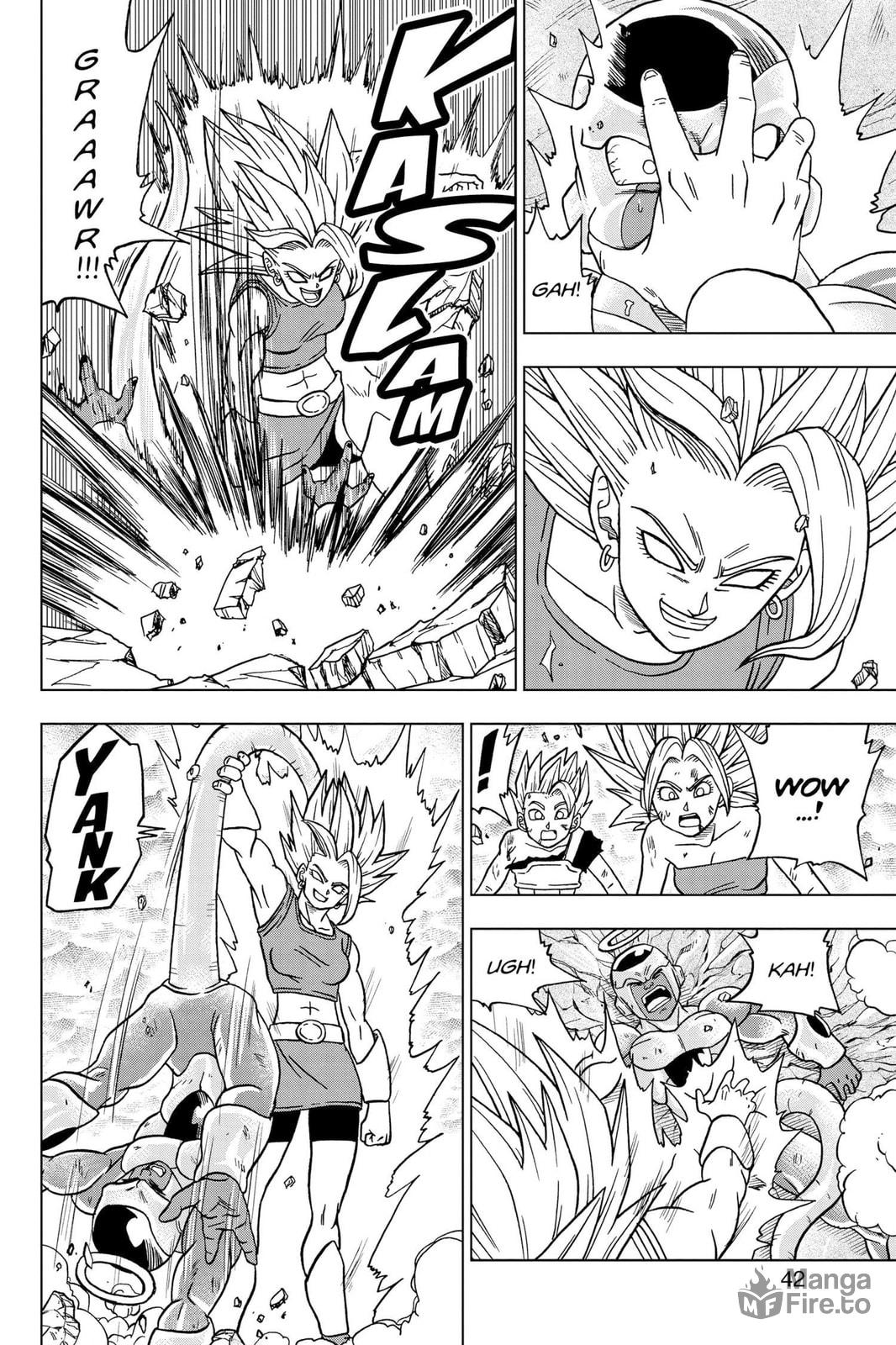 Awaken, Super Saiyan Kale page 35