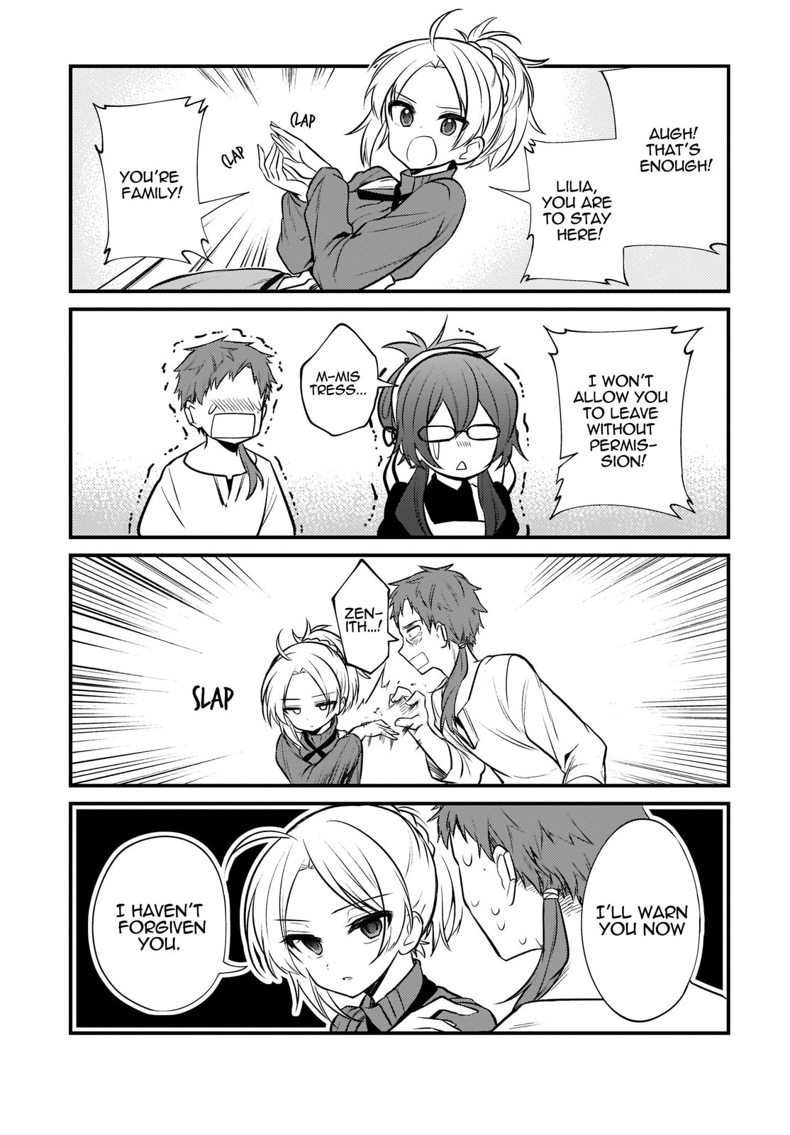 Mushoku Tensei: 4-koma ni natte mo Honki dasu – Chapter 5 page 7