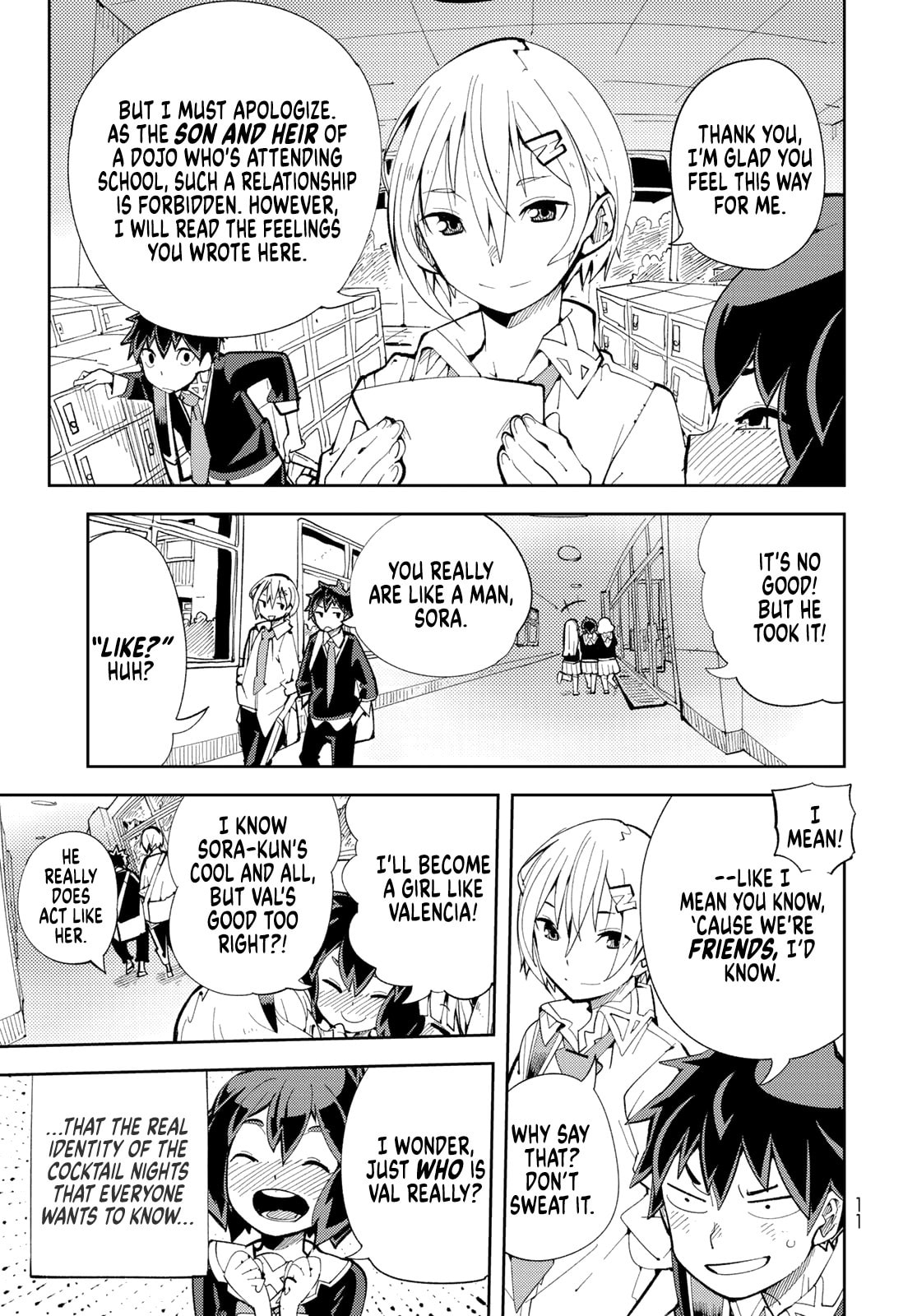 The True Identity of the Magical Girl, Spill it! page 7