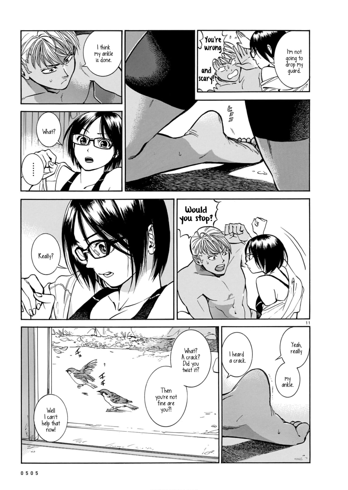 Yuuki, after a swim page 10