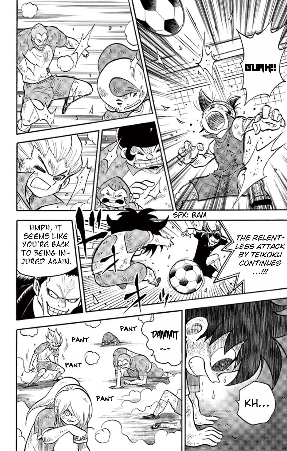Raimon vs Teikoku, Kickoff!! page 13
