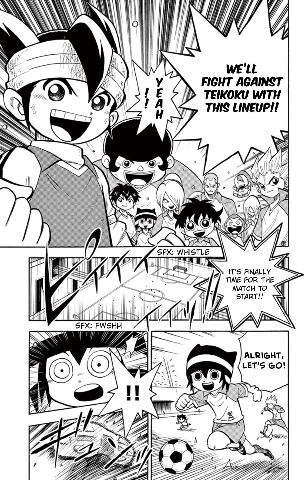 Raimon vs Teikoku, Kickoff!! page 10
