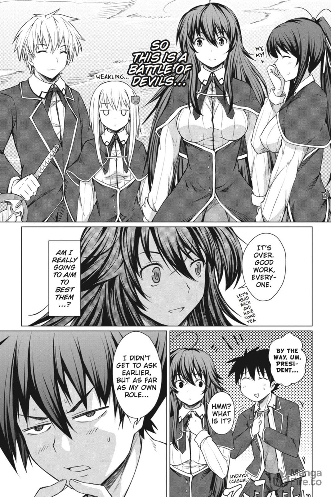 High School DxD – Chapter 3 page 34