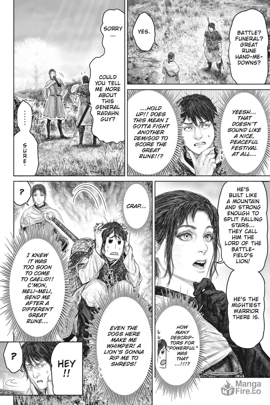 Warrior Ahead, but Seems Familiar… page 19