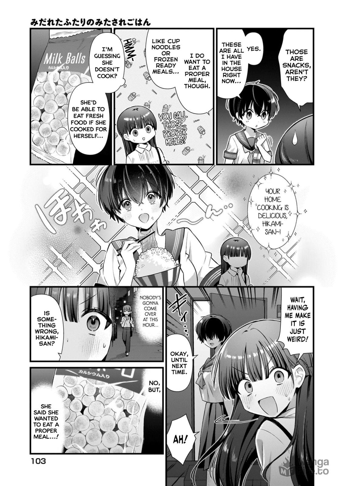 Midareta Futari no Mitasare Gohan – Chapter 4 page 2