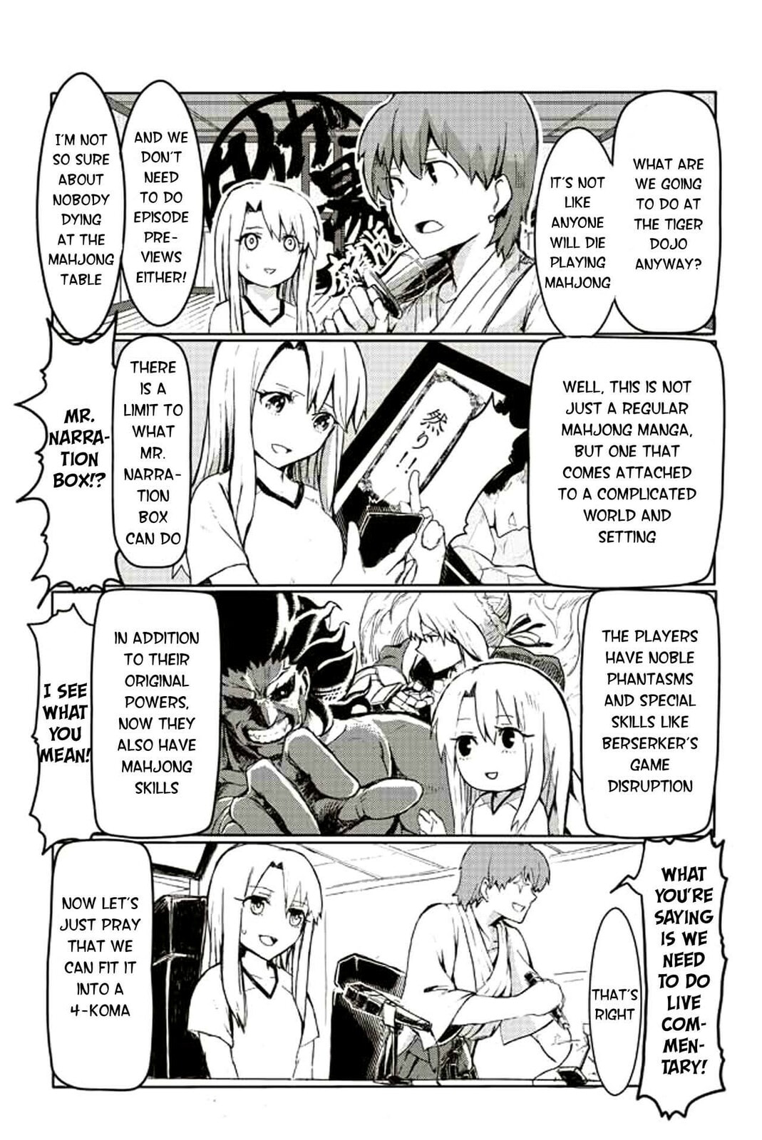 Fate/mahjong night – Seihai Sensou – Chapter 50 page 0