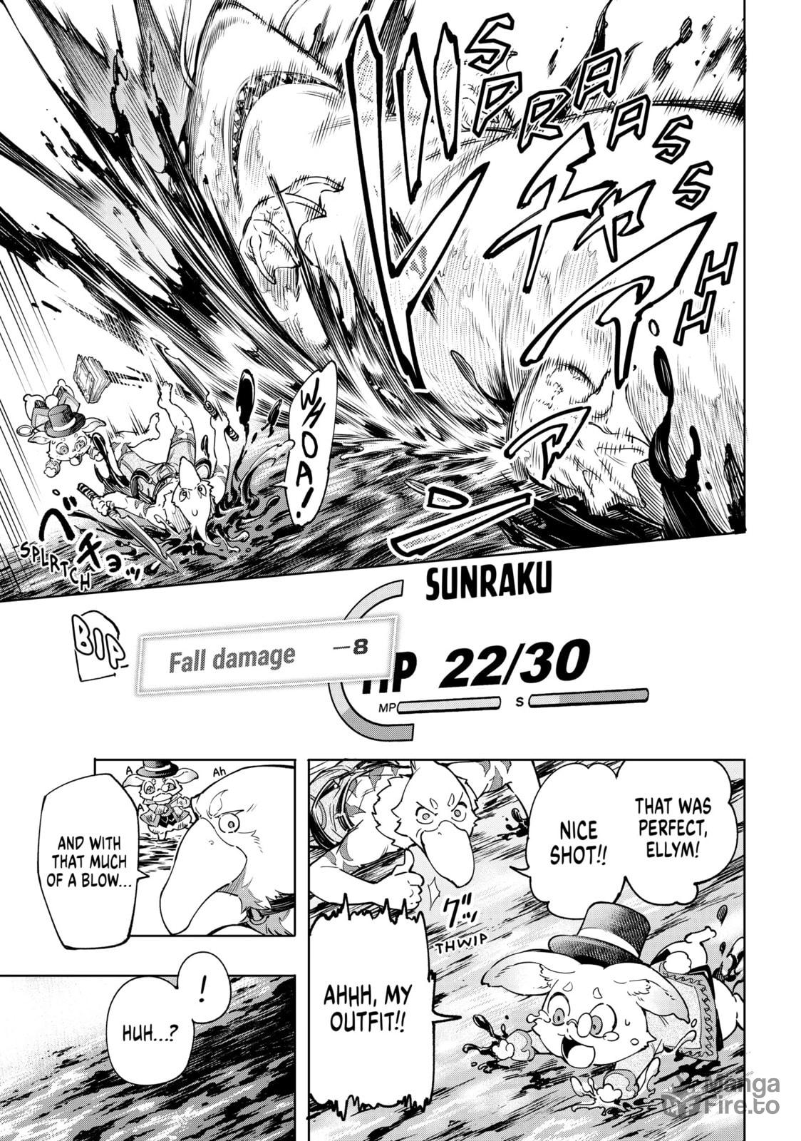 Bird mask & rabbit vs. Shark-mole page 14