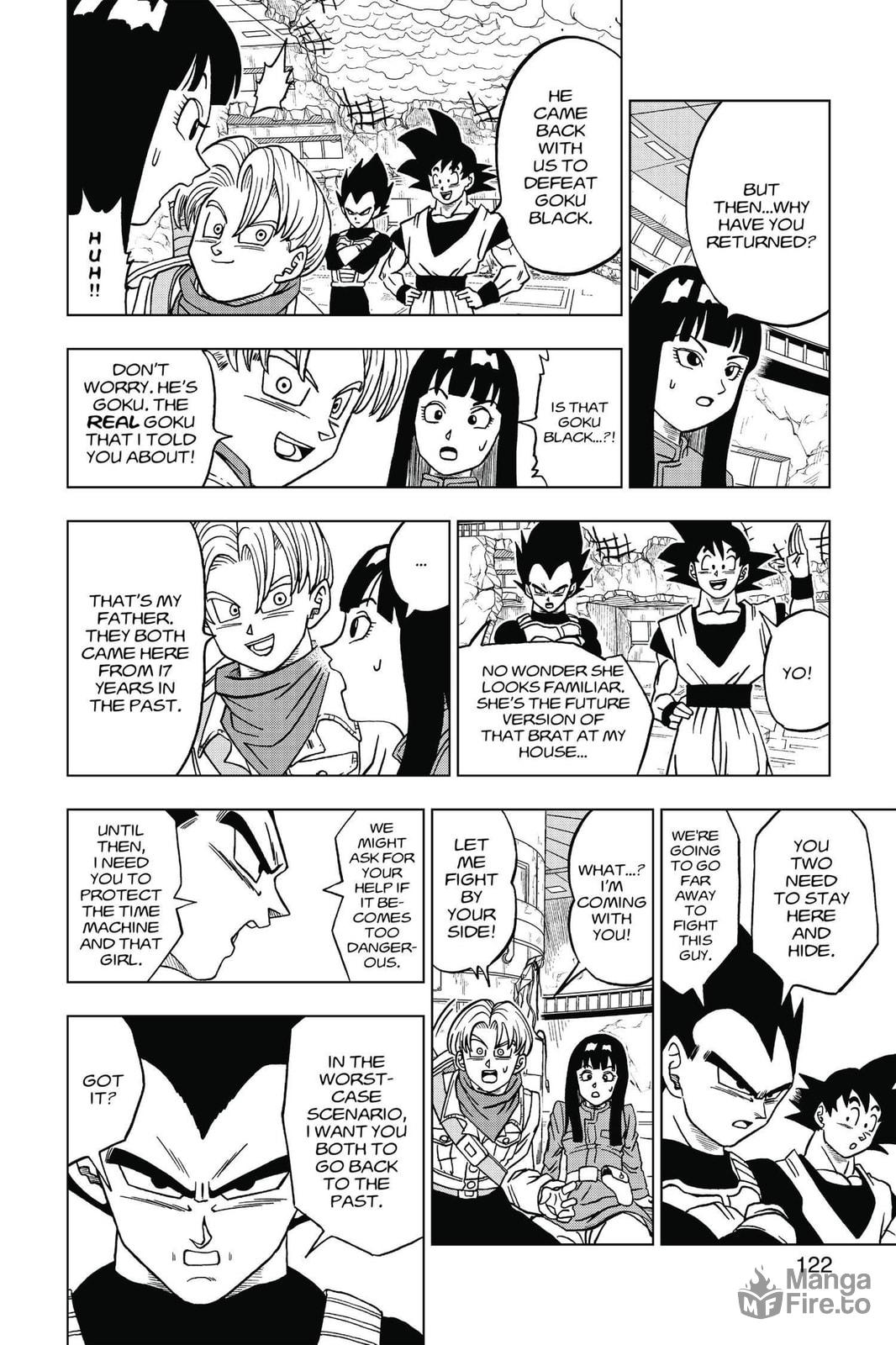Goku Black's True Identity page 35
