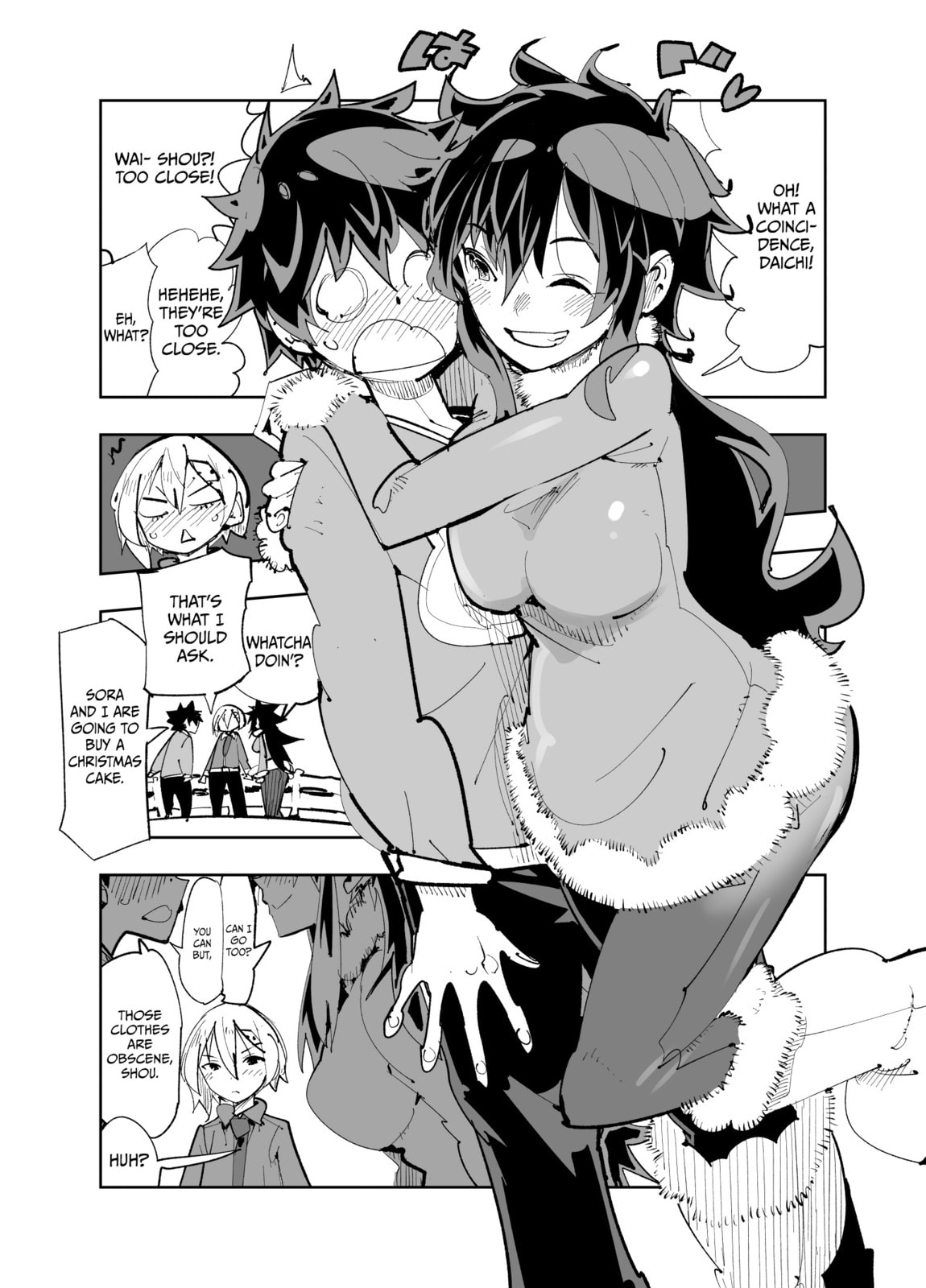 Chapter Ama: Spill it! If I went to buy cake with a friend…? page 1