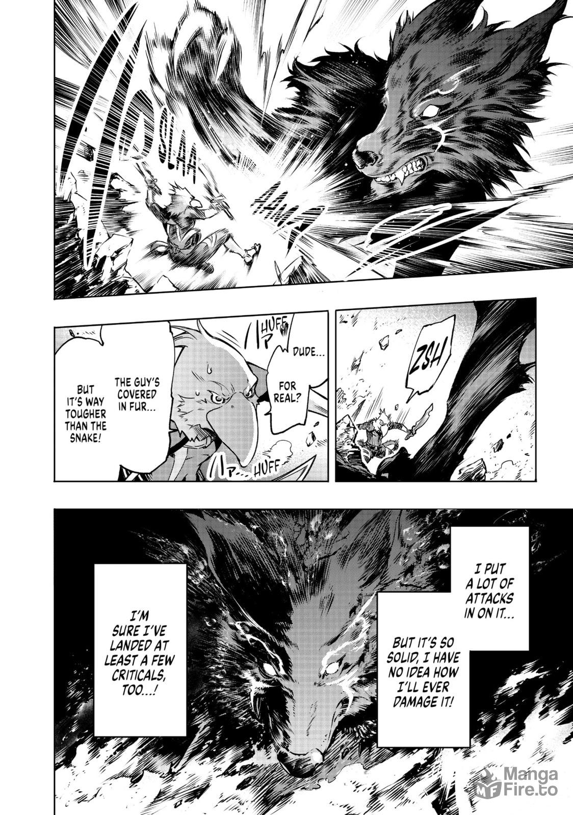 The black wolf attacks at night page 14