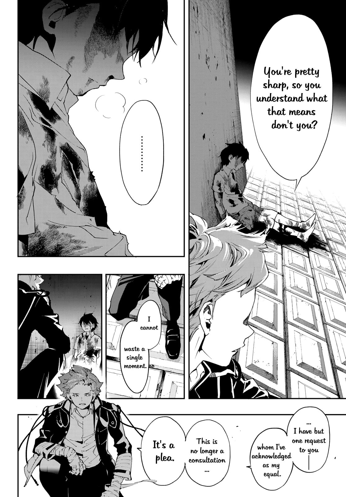 Evil in Disguise. — Irregular page 30