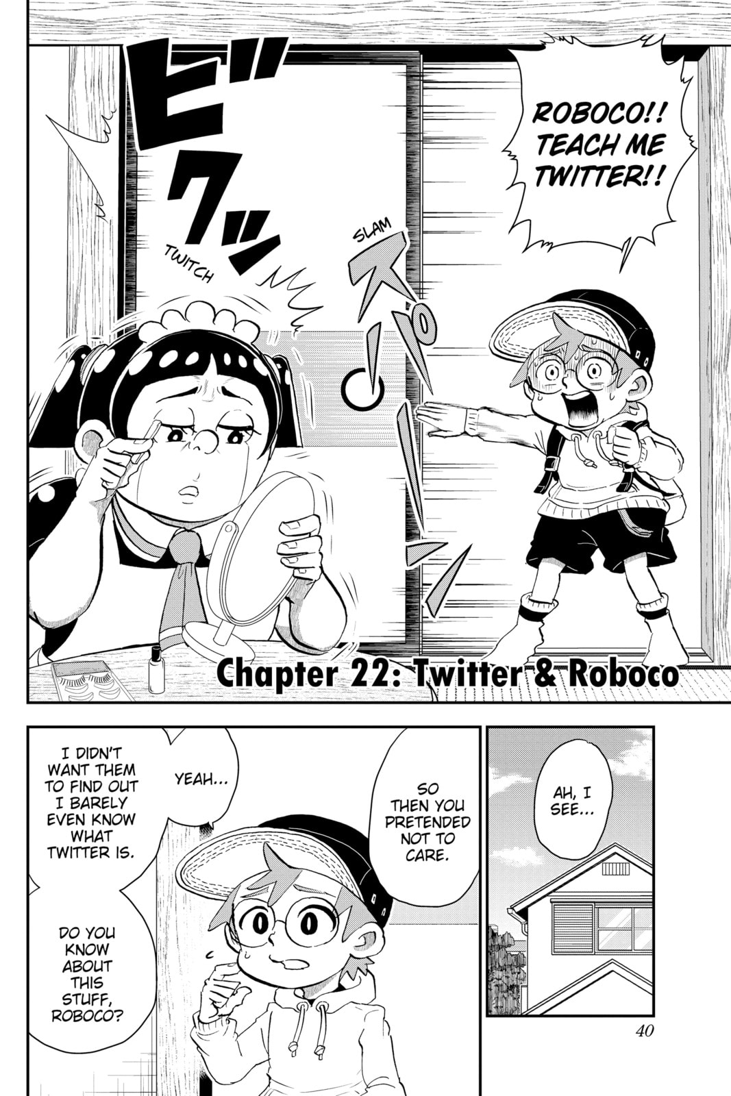 Twitter and Roboco page 1