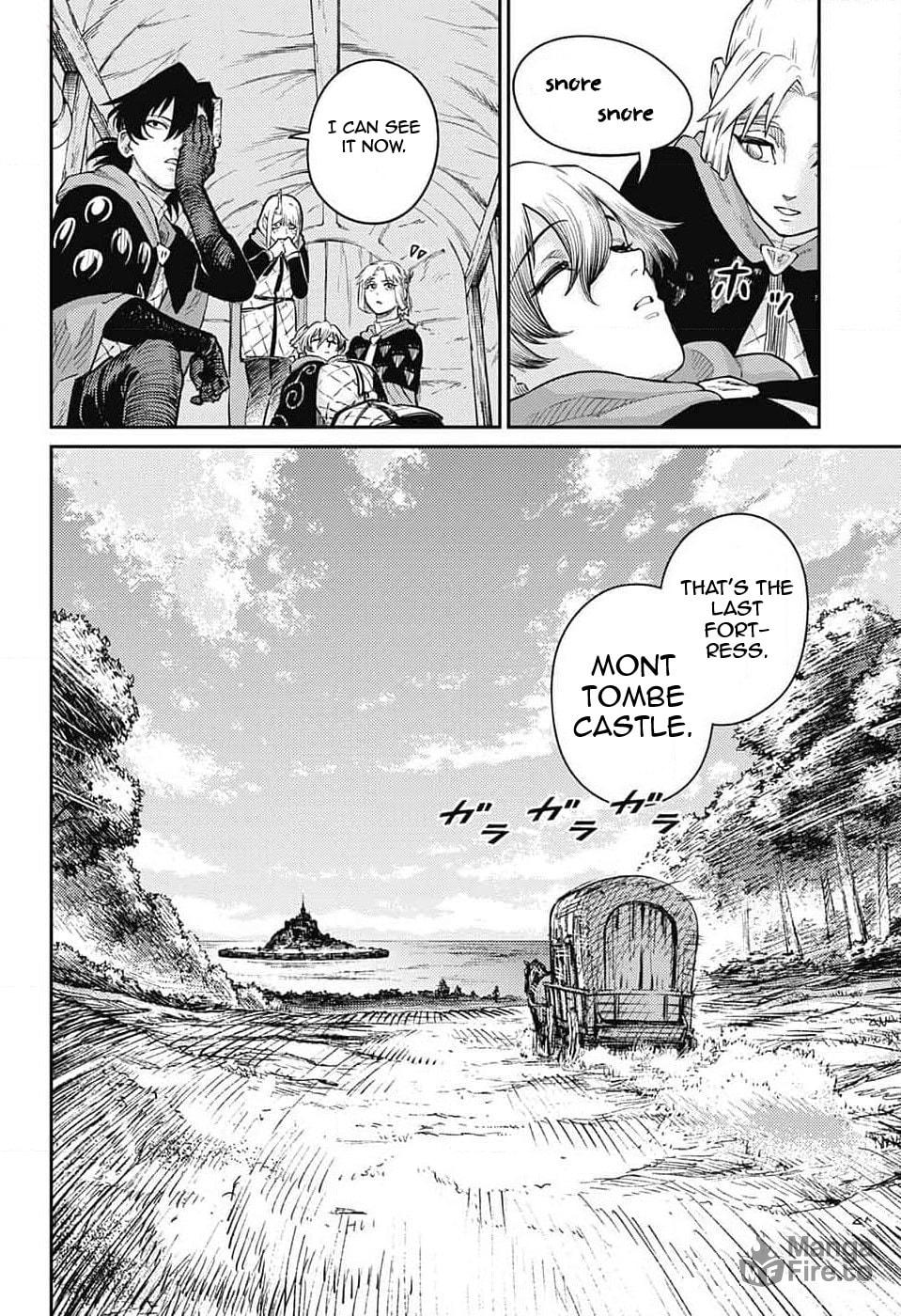 The Battle of Mont Tombe Castle page 4