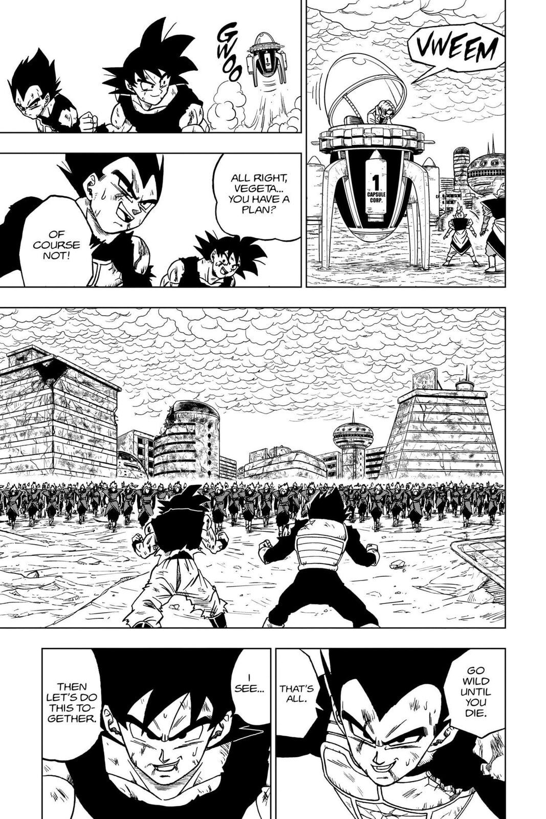 The Decisive Battle! Farewell, Trunks! page 12