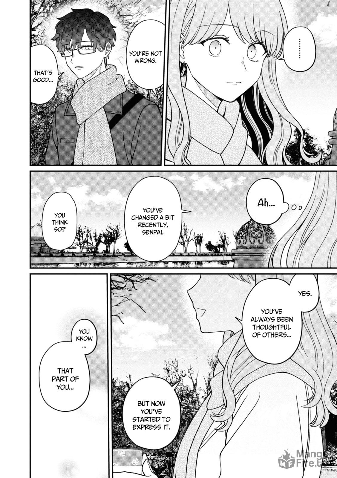Kuuki ga "Yomeru" Shinnyushain to Buaiso na Senpai no Hanashi (Web-comic) – Chapter 52 page 8