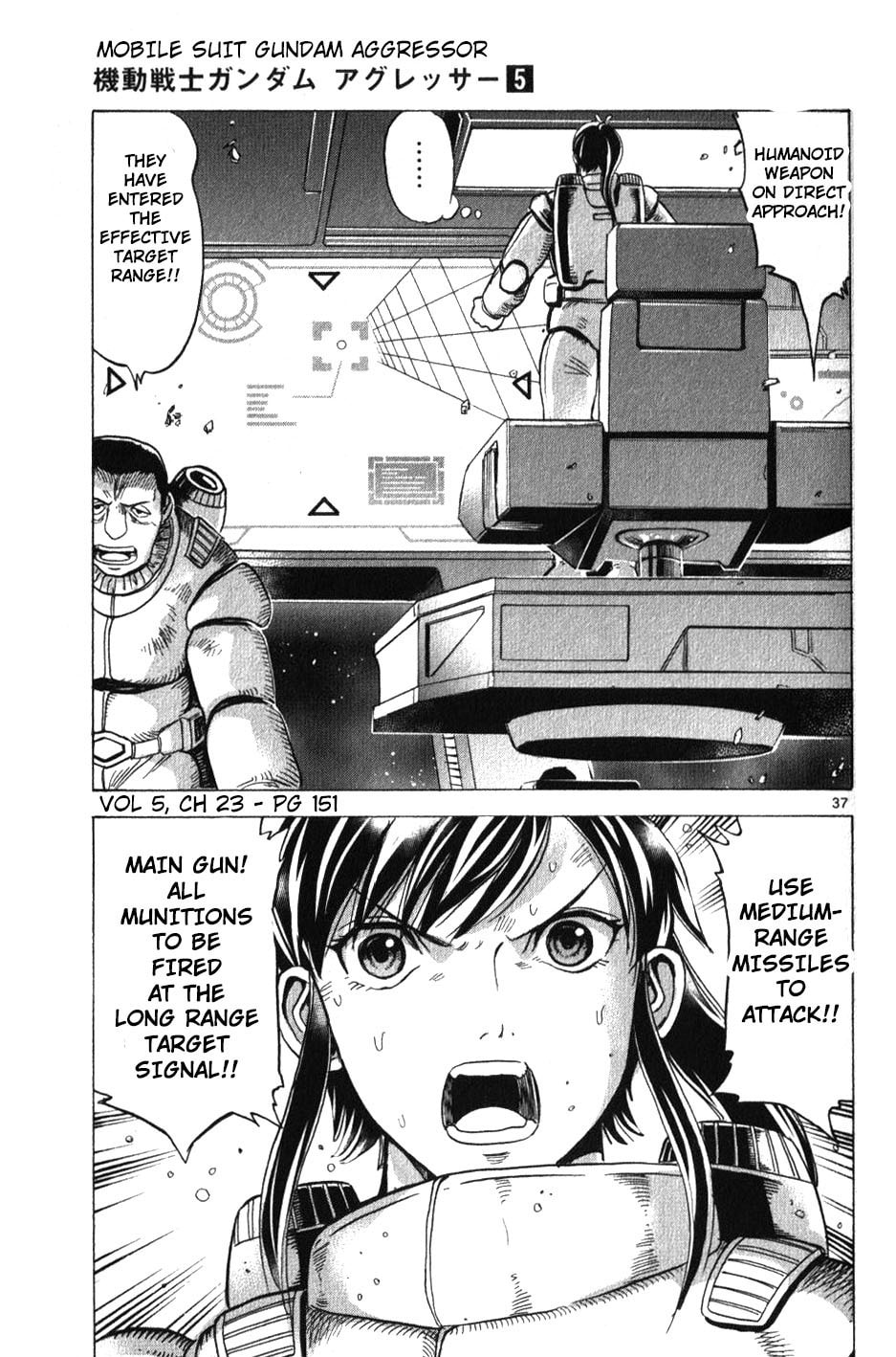 Mobile Suit Gundam Aggressor – Chapter 23 page 36