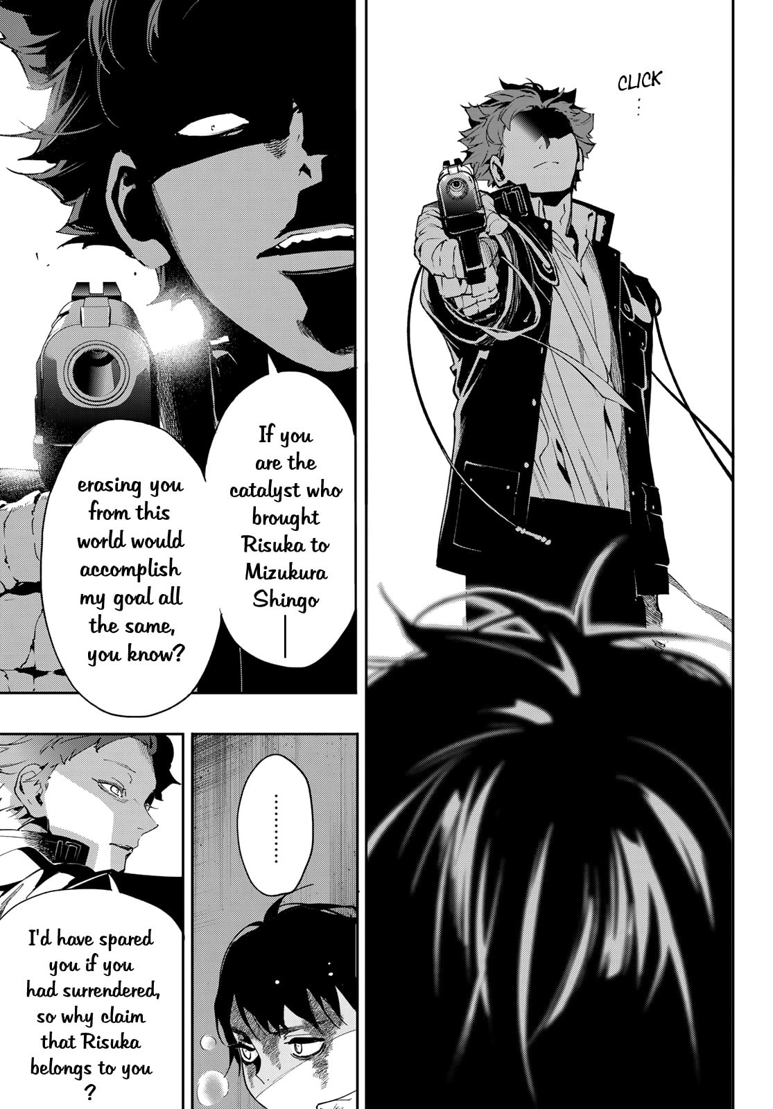 Evil in Disguise. — Irregular page 33